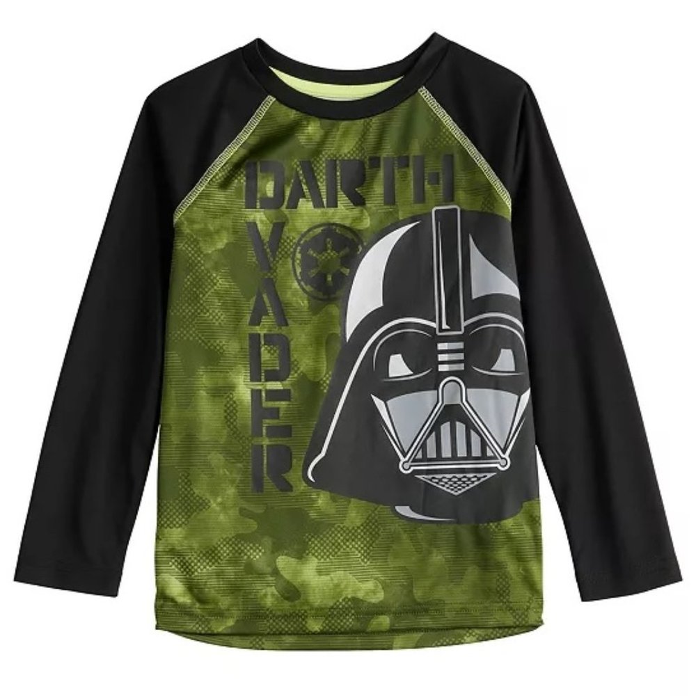 Jumping Beans Star Wars Darth Vader Raglan Graphic Tee Size: 12